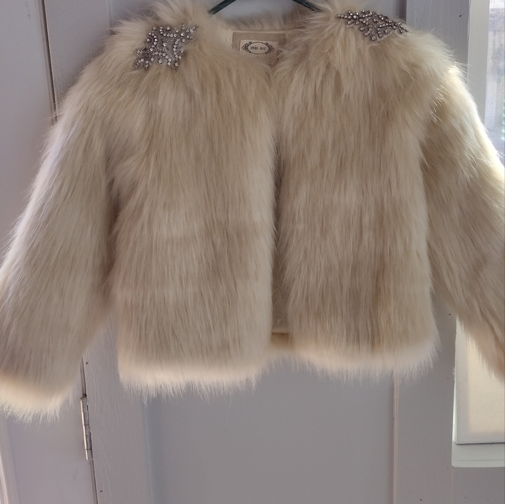 Joyfolie flurry coat